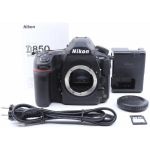 ほぼ新品＞ Nikon デジタル一眼レフカメラ D850 ブラック シャッター