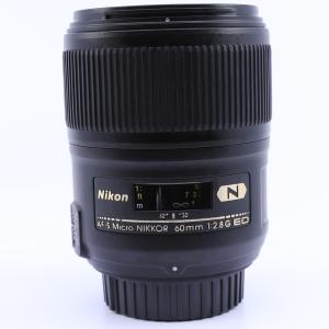 ＜並品＞ Nikon 単焦点マイクロレンズ AF-S Micro 60mm f/2.8G ED フル...