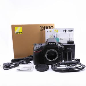 ＜ほぼ新品＞ Nikon デジタル一眼レフカメラ D800 ボディ シャッター数わずか3504枚！