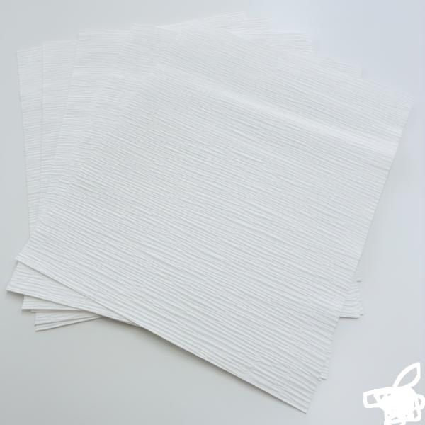 クレープ紙　白　370mm×480mm　990枚セット　しわ紙 陶芸用 引越し  脱プラ ボーガスペ...
