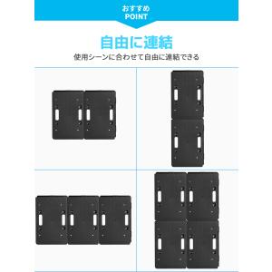 平台車 連結 台車 積み重ね 小型 軽量 キャ...の詳細画像1