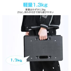 平台車 連結 台車 積み重ね 小型 軽量 キャ...の詳細画像5