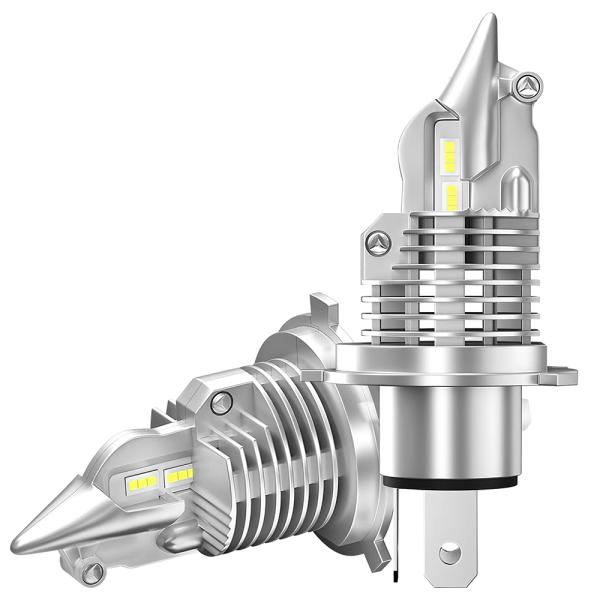 LEDヘッドライト H4 Hi/Lo 切替 車検対応 防水 12000LM 3年保証 ポン付け 一体...