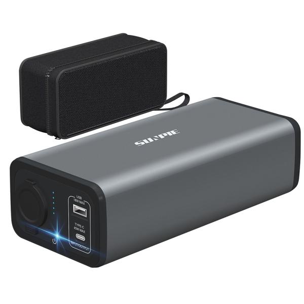 ポータブル電源 車載冷蔵庫用バッテリー 222Wh ポータブル冷蔵庫用バッテリー パススルー対応