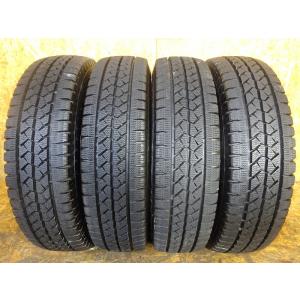 【青森発】185/80R15 103/101 LT★8.5-9分山 ブリヂストン BLIZZAK VL1 2019年製 4本価格 中古 スタッドレス【送料無料】AOM-P0909