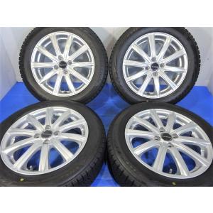 185/60R16 16x6J +50 4穴 100BALMINUM 中古 ホイールセット 4本