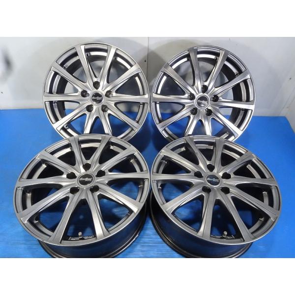 ◆Euro Speed◆17x7J +38 5穴 114.3 中古 アルミホイール 4本 17インチ...