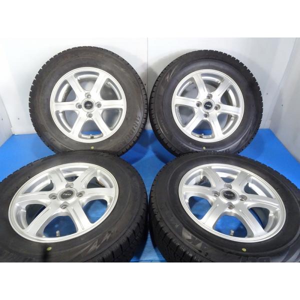 ★FEID★185/70R14 14x5.5J +45 4穴 100 中古タイヤ ホイールセット 4...