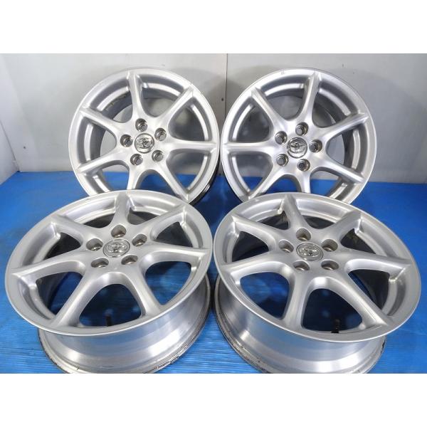 ◆トヨタエスティマ純正【平面ナット専用】◆17x7J +50 5穴 114.3 中古 アルミホイール...