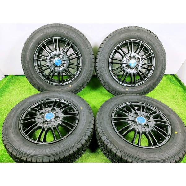 【新品タイヤ・中古ホイールセット】★145/80R13 ICENAVI7　2022年製  13x4....