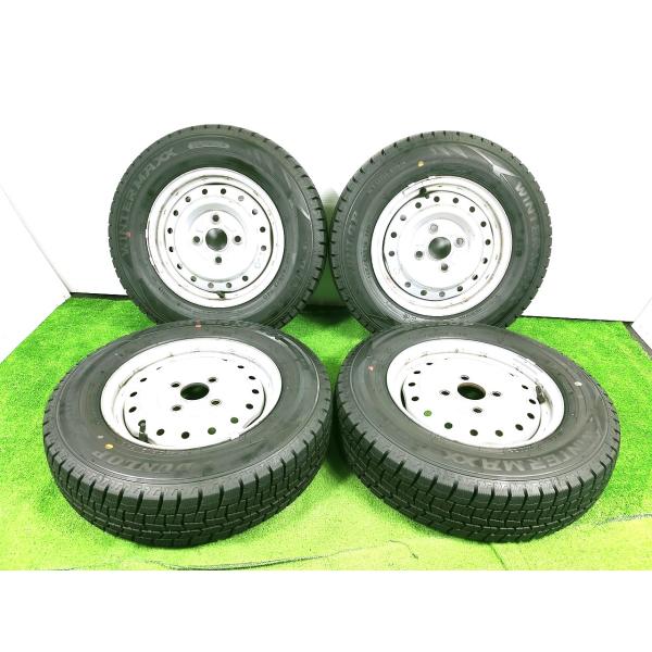 ★WM02★ 145/80R12 74Q 2021年製 12x4.00B +52 4穴 100★中古...