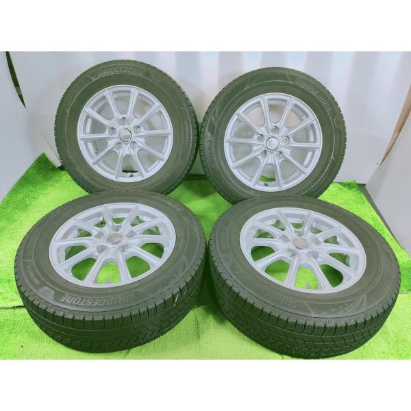 ★ECO FORME★195/65R15 91Q 15x6J +50 5穴 PCD114.3 中古タ...