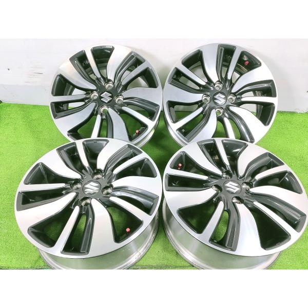 ◆スズキ純正　スイフト◆ 16ｘ6J +45 4穴 100 中古 アルミホイール 4本【宮城発 送料...