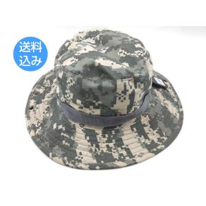 迷彩ハット 帽子 ACUデジカモ柄 フリーサイズ 男女 サバイバルゲーム