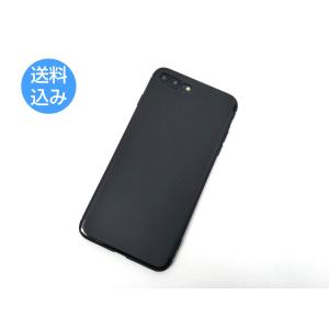 iPhone 7 Plus/8 Plus用 シンプル薄型ソフトケース カバー TPU ブラック｜sunpunstore