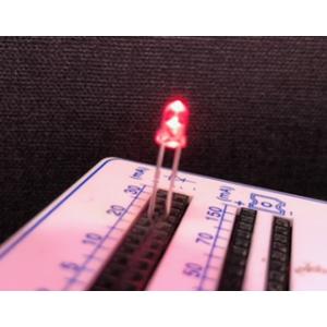 高輝度　３Φ　砲弾型　赤色 在庫処分品 50本入り