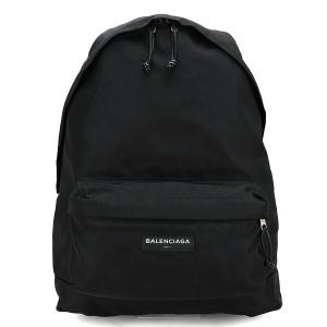 バレンシアガ BALENCIAGA エクスプローラー バックパック 459744 ナイロン キャンバス ブラック 黒 リュックサック レディース メンズ 中古