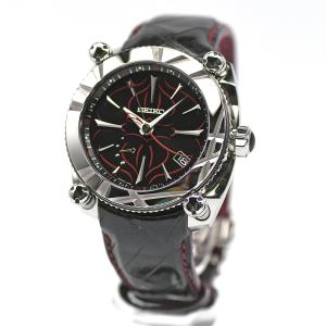 SEIKO セイコー GALANTE ガランテ ファイア アイアンハート SBLA083 スプリングドライブ GMT機能 パワーリザーブ表示 メンズ 腕時計 中古｜sunrev