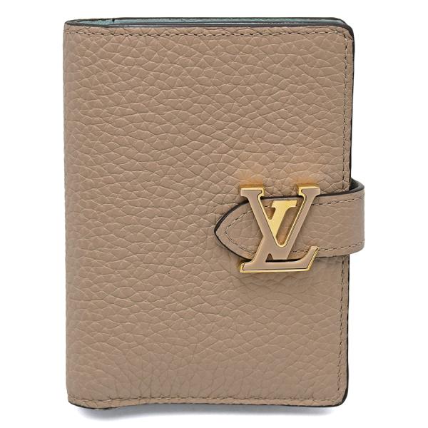 ルイヴィトン LOUIS VUITTON 二つ折り 財布 LV ヴェルティカル CPウォレット M8...