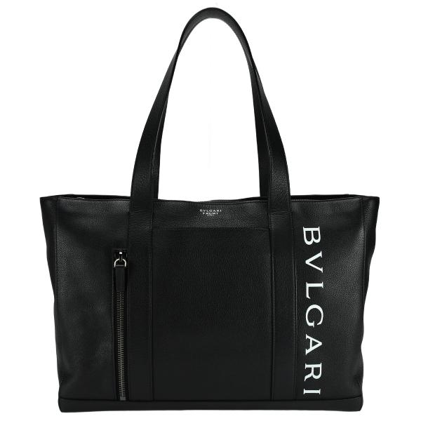 ブルガリ BVLGARI  FRAGMENT フラグメント プリント ロゴ トートバッグ 29077...