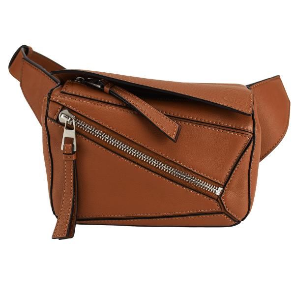 ロエベ LOEWE パズル バムバッグ ミニ ボディバッグ アナグラム B510U89X02 レザー...