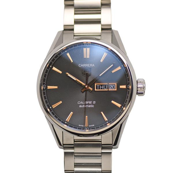 タグホイヤー TAG HEUER カレラ キャリバー5 デイデイト WAR201C.BA0723 自...
