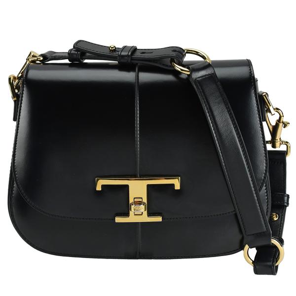 トッズ TOD&apos;S Tタイムレス ショルダーバッグ クロスボディバッグ XBWTSGI0100 レザ...