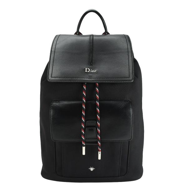 ディオール DIOR BEE ビー モーション バックパック リュックサック デイパック レザー ナ...