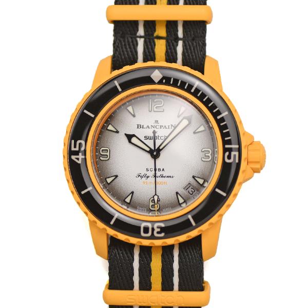 ブランパン×スウォッチ バイオセラミック スキューバ フィフティ ファゾム パシフィック オーシャン...