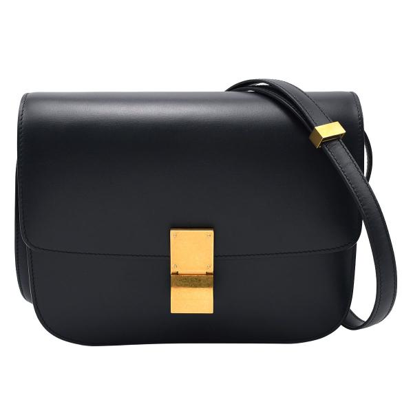 セリーヌ CELINE クラシックボックス ミディアム ショルダーバッグ 斜め掛け 164173 ネ...