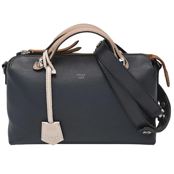 フェンディ FENDI バイザウェイ ミディアム 2way ハンドバッグ 8BL124 レザー ネイ...
