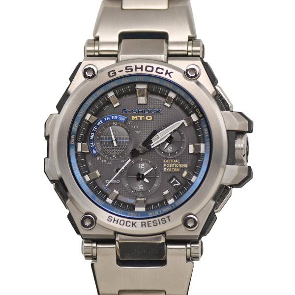 CASIO カシオ G-SHOCK ジーショック MT-G GPSハイブリッド電波ソーラー MTG-...