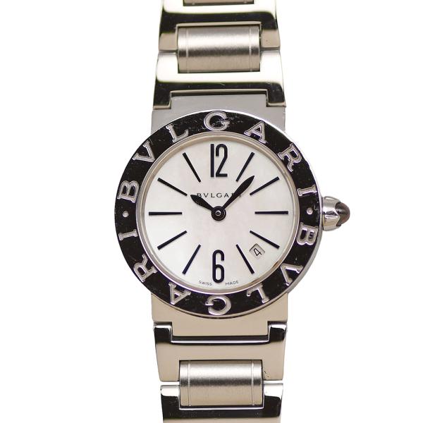 BVLGARI ブルガリブルガリ BBL26WSSD クォーツ シェル文字盤 2針 レディース 女性...