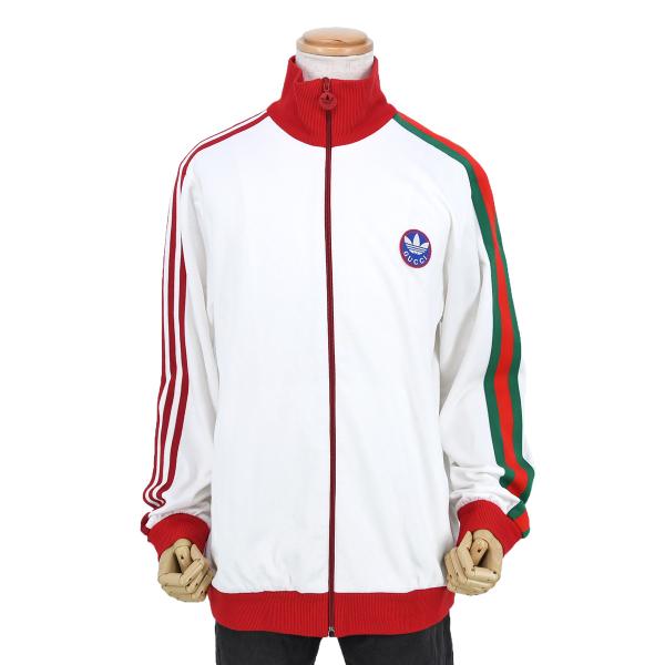 グッチ GUCCI アディダス コラボ トラックジャケット アウター adidas ロゴワッペン ポ...