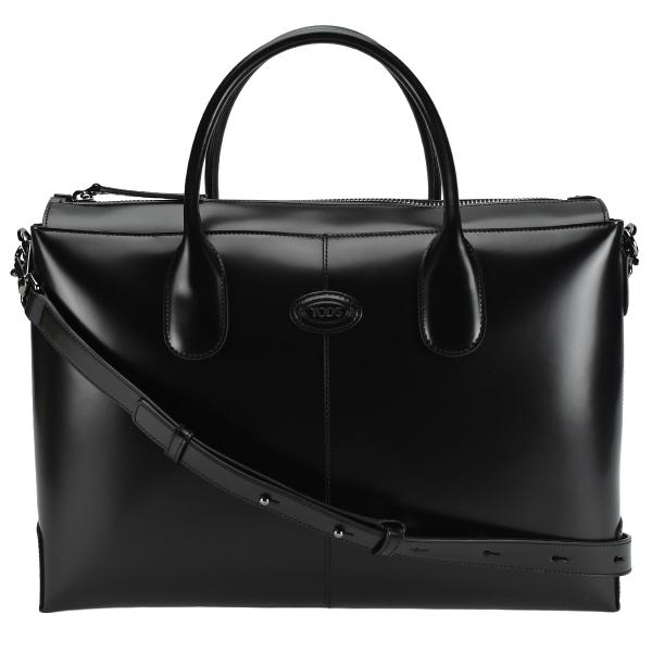 トッズ TOD&apos;S Di バッグ レザー ブリーフケース ミディアム XBMDBSL0300 ビジネ...