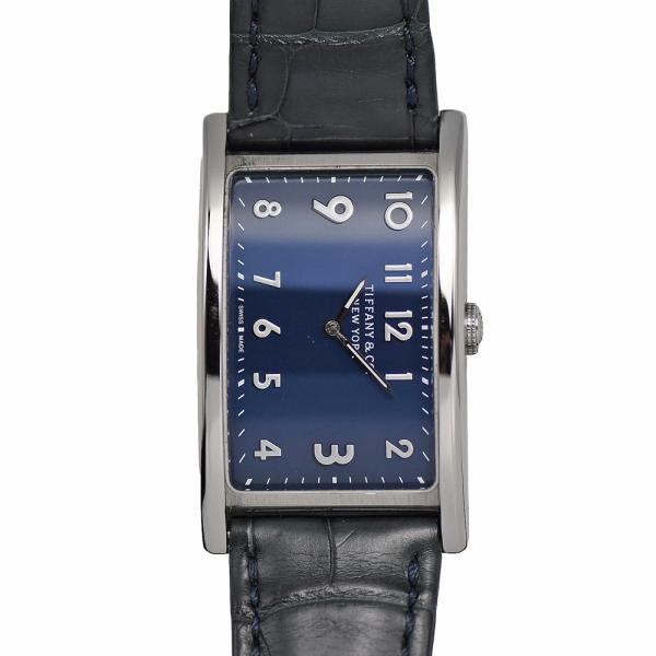 ティファニー TIFFANY＆Co. イーストウエスト 141550133 クォーツ スクエア型 ネ...