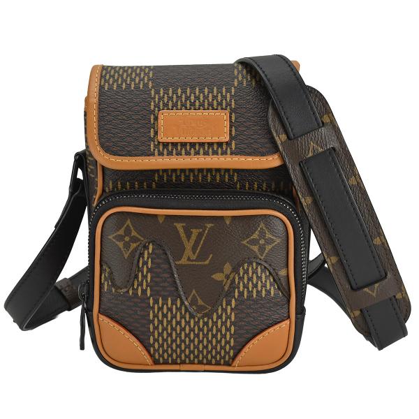 ルイヴィトン LOUIS VUITTON × NIGO ダミエジャイアント アマゾン メッセンジャー...