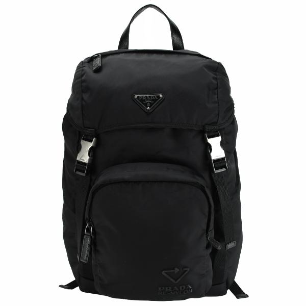 プラダ PRADA トライアングルロゴ バックパック 2VZ135 テスート ナイロン Re-Nyl...