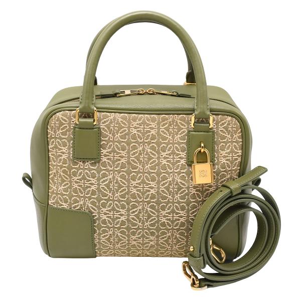 ロエベ LOEWE アマソナ19 アナグラム スクエア 2way ハンドバッグ A039N10X02...