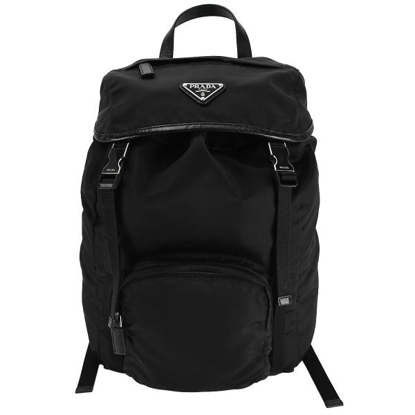 プラダ PRADA トライアングルロゴ バックパック 1BZ039 テスート ナイロン Re-Nyl...