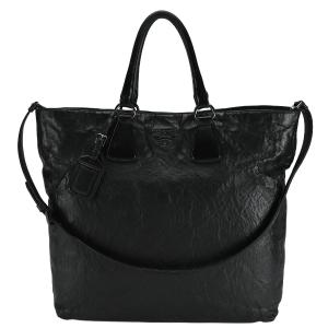 PRADA（プラダ） ナイロン ブリーフケース 2VE002 ネロ レザー