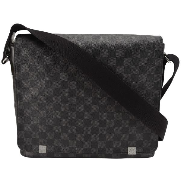 ルイヴィトン LOUIS VUITTON ダミエグラフィット ディストリクト MM NM ショルダー...