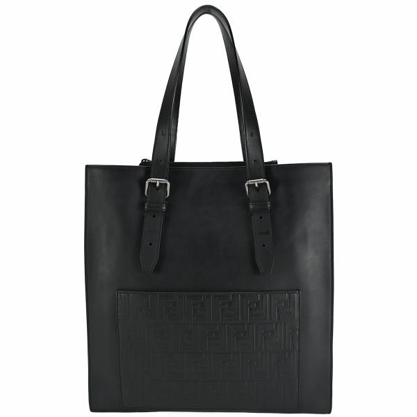 フェンディ FENDI ズッカ FFロゴ トートバッグ ビジネスバッグ ショルダー 肩掛け メンズ ...