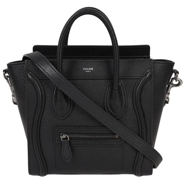 セリーヌ CELINE ラゲージ ナノショッパー 2way ハンドバッグ ショルダー 斜め掛け レデ...