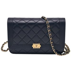 CHANEL（シャネル） サイズ:25 ボーイシャネル25 ラムスキンチェーン