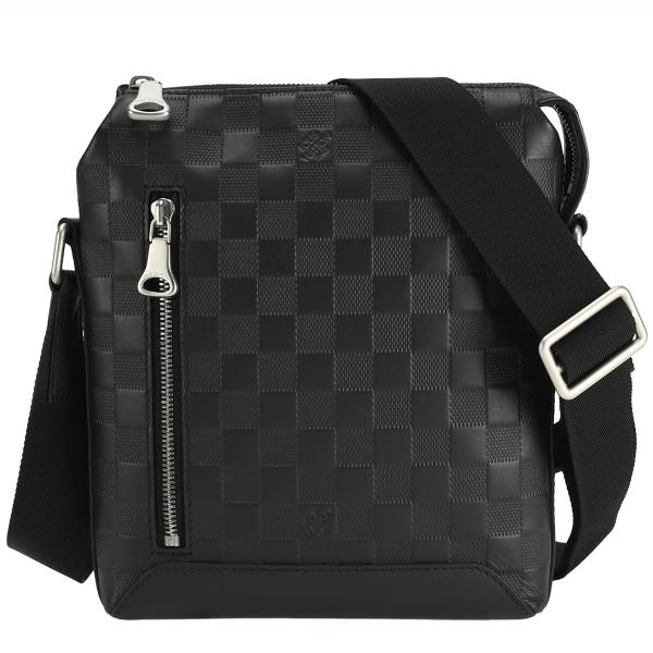 ルイヴィトン LOUIS VUITTON ダミエアンフィニ ディスカバリー メッセンジャー BB シ...