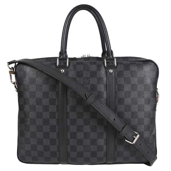 ルイヴィトン LOUIS VUITTON ダミエ グラフィット ポルト ドキュマン ヴォワヤージュ ...