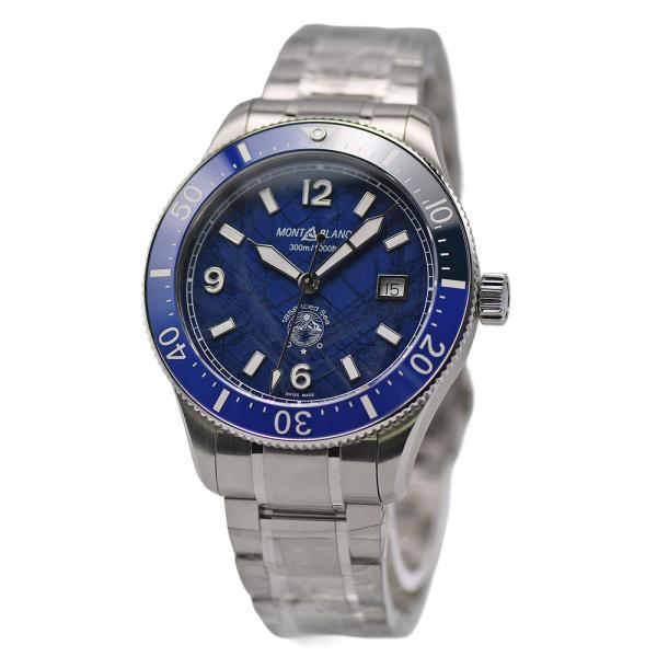 MONTBLANC モンブラン 1858 アイスシー オートマティック デイト メンズ 男性用 自動...