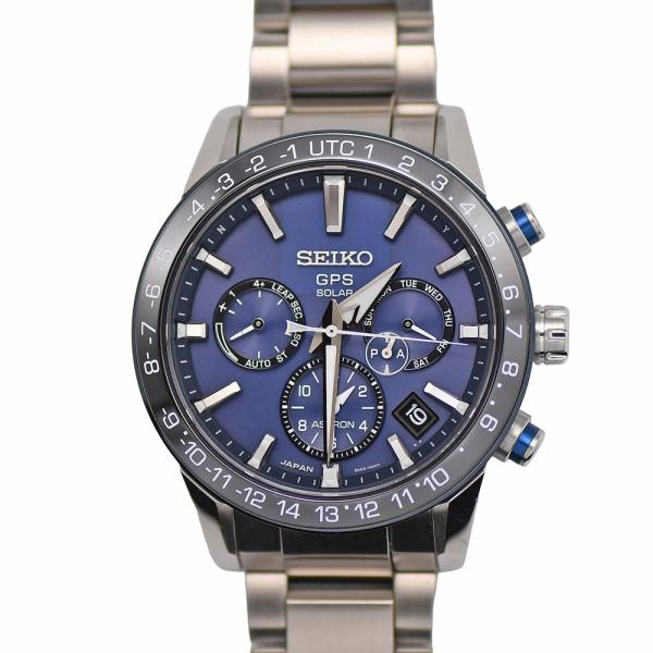 SEIKO セイコー ASTRON アストロン デュアルタイム メンズ ソーラーGPS衛星電波 5X...