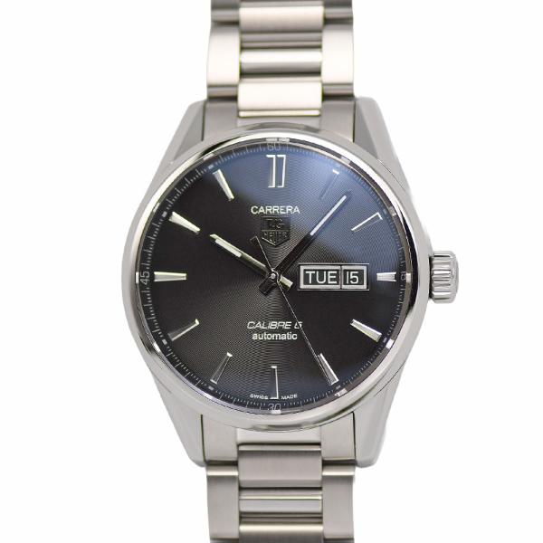 タグホイヤー TAG HEUER カレラ キャリバー5 デイデイト メンズ 男性用 100m防水 ブ...